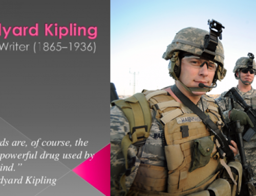 What Mr Kipling and the US Military taught me.